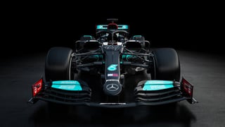 Lewis Hamilton buscará romper el récord de títulos de Michael Schumacher a bordo de este monoplaza, en la temporada 2021. (CORTESÍA)