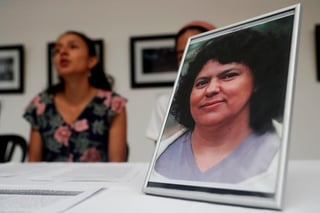 La Oacnudh resalta que el asesinato de Berta Cáceres se dio en un contexto de vulneración de derechos de los pueblos indígenas. (ARCHIVO) 