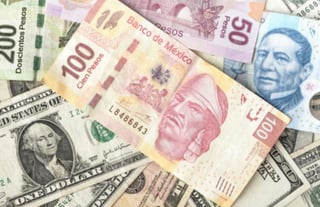 En operaciones al mayoreo, la moneda mexicana se ubica en 20.85 unidades por dólar esta mañana y equivale a una depreciación del peso de 1.2% o 25 centavos con relación al martes.
(ARCHIVO)
