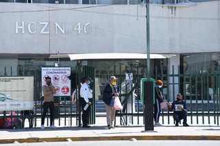En el HGZ 46 del IMSS en Gómez Palacio se habilitaron un total de 61 camas para pacientes COVID.