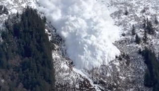 La avalancha fue provocada por el gobierno para evitar accidentes (CAPTURA)