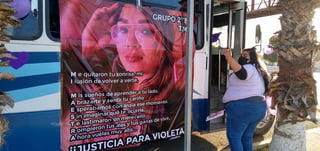 Jazmín Hernández mencionó estas palabras minutos antes de la caravana de este domingo 7 de marzo, que se realizó a las 6 de la tarde, un día antes del Día Internacional de la Mujer. (ARCHIVO) 