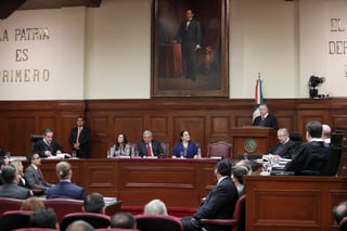 SCJN defiende independencia y autonomía en actuación de jueces. (ARCHIVO)
