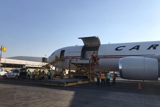 El décimo primer cargamento de vacunas de Pfizer llegó en 4 vuelos diferentes a la CDMX, Guadalajara, Monterrey y Querétaro.