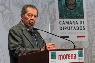 Porfirio Muñoz Ledo advirtió que si no existe transparencia en el proceso de selección de candidaturas en los estados, renuncia a Morena. (ARCHIVO)