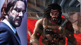 Netflix anunció este lunes el fichaje de Keanu Reeves (The Matrix) para protagonizar una película y una serie basadas en el cómic Brzrkr, un éxito superventas sobre un guerrero inmortal ideado por el propio actor.  (ESPECIAL) 
