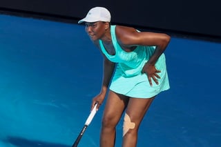  La estadounidense Venus Williams, tres veces campeona y otra más finalista del torneo de Miami, fue eliminada por la kazaja Zarina Diyas en la primera ronda de la presente edición al perder por 6-2 y 7-6(10). (ARCHIVO)