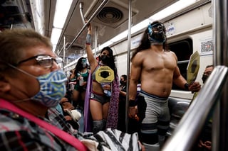 Esta iniciativa forma parte de una campaña del Instituto de la Juventud de la Ciudad de México para promover el uso de mascarilla.
