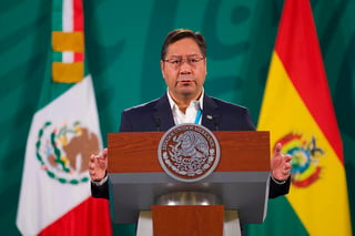  El presidente Arce Catacora destacó que México y Bolivia son países hermanos cuyas relaciones se mermaron por un tema ideológico y político.
 (EL UNIVERSAL)