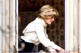 Una nueva imagen de Kristen Stewart como la princesa Diana ha sido revelada. (ESPECIAL) 