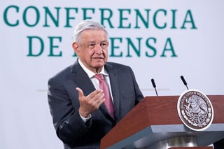 López Obrador informó que suspenderá sus conferencias de prensa matutinas este Jueves y Viernes Santo. (EFE)