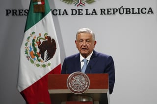 El presidente de México, Andrés Manuel López Obrador (2018-2024), ofreció la tarde de hoy 30 de marzo un mensaje sobre los primeros 100 días del tercer año de su gobierno. (EFE)