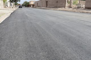 Los trabajos de reparación de la red de drenaje y recarpeteo sobre la calle Treviño de San Pedro ya fueron concluidos. (EL SIGLO DE TORREÓN)