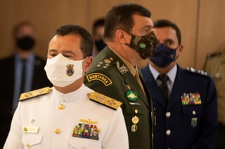 El vicepresidente Mourao intentó restar importancia a estos relevos de los altos mandos militares brasileños. (EFE) 