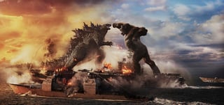 “Godzilla vs. Kong”, una de las pocas películas de gran presupuesto que osan estrenarse en época de COVID, se encamina a romper un nuevo récord de boletería durante la pandemia. No será el tipo de taquillazo que una megaproducción como esta normalmente lograría, pero los expertos prevén que recaudará al menos 250 millones de dólares. (AP)
