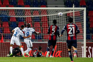 El belga Romelu Lukaku marcó el único gol del partido, en la victoria del Inter de Milan sobre Bolonia.
