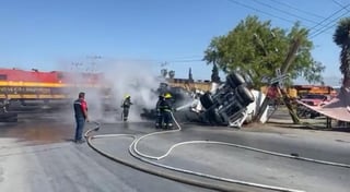Los hechos se registraron sobre la carretera Los Pinos entre el bulevar Isidro López Zertuche y la carretera Saltillo-Monterrey, en la ciudad de Ramos Arizpe.