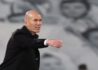 Zinedine Zidane se alegró por la buena actuación de Vinícius. (EFE)