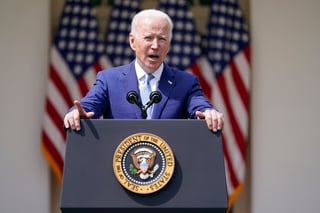 'La violencia armada es una epidemia y es una vergüenza a nivel internacional', denuncia Biden. (AP) 