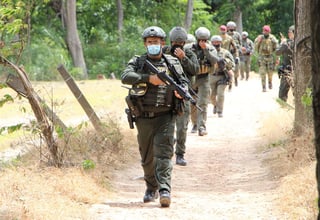 El Ejército colombiano apoya la seguridad para que venezolanos y colombianos que puedan retornar. (ARCHIVO) 