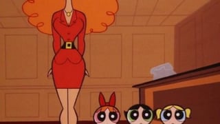Personaje. Durante la serie animada, nunca se reveló el rostro de la 'Señorita Belo', sino que era caracterizada por su abundante melena rojiza y rizada.  