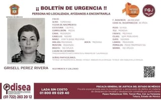 La organización Amnistía Internacional (AI) exigió este viernes a las autoridades mexicanas la búsqueda de la activista, abogada y defensora de derechos humanos Grisell Pérez Rivera, reportada como desaparecida desde el 26 de marzo. (ESPECIAL)
