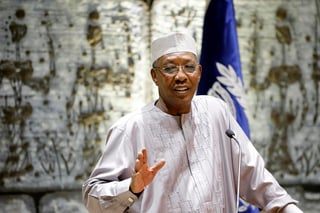 El presidente de Chad, Idriss Déby (foto), falleció la noche del lunes tras ser herido en combate. (EFE) 