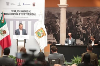 Firman Convenio de Colaboración Interinstitucional el Congreso del Estado y el Centro Empresarial Coahuila Sureste Coparmex.