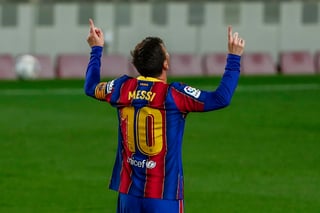 El súper estrella Lionel Messi volvió a demostrarle al Barcelona que siempre podrán contar con él, al marcar dos goles ante Getafe. (AP)