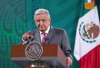 López Obrador aseguró que si los ministros de la SCJN no avalan la extensión de dos años de la presidencia del ministro Arturo Zaldívar, para encabezar la reforma al Poder Judicial, serán cómplices de la corrupción. (EFE)
