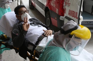 México superó el martes las 345,000 muertes a causa del coronavirus, aunque la mayoría de los estados no ha registrado ningún repunte de casos, informaron las autoridades. (ARCHIVO)