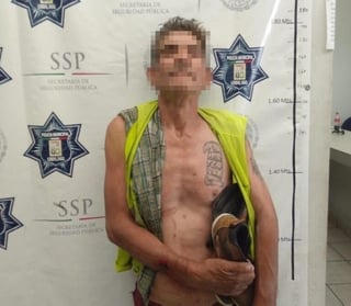 El detenido se identificó como Esteban 'NN', de 53 años de edad, con domicilio en el fraccionamiento Las Huertas ll. (EL SIGLO DE TORREÓN)