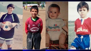 Con motivo de la celebración del Día del Niño, la Liga MX ha compartido en sus redes sociales algunas fotos de las figuras del futbol mexicano cuando aún eran pequeños. (ESPECIAL)