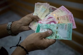 FMI se estima para Venezuela una inflación del 5,500% al cierre de 2021. (ARCHIVO) 