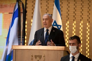 Netanyahu no solicitó los 14 días adicionales que podía requerir, por lo que el presidente será clave en los próximos tres días. (ARCHIVO) 