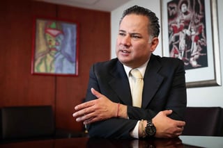 Santiago Nieto, titular de la Unidad de Inteligencia Financiera (UIF) de la Secretaría de Hacienda y Crédito Público, dio positivo a COVID-19.
(ARCHIVO)