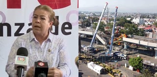 La senadora morenista Margarita Valdez Martínez por Durango, no descartó que el accidente registrado en el puente de la Línea 12 del metro en la Cuidad de México haya sido producto de 'mañas'. (ARCHIVO)