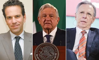 López Obrador acusó a medios de información de estar en su contra, al igual que periodistas como Joaquín López-Dóriga, Ciro Gómez Leyva y Carlos Loret de Mola. (ESPECIAL)