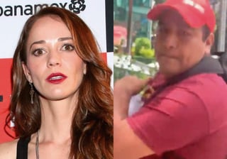 La actriz mexicana Laisha Wilkins denunció una agresión este viernes por sujetos que colocaban propaganda de Morena en las calles de la alcaldía Cuauhtémoc. (Especial) 