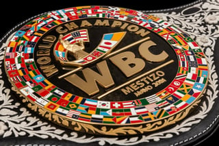 El WBC ha trabajado de la mano de artesanos mexiquenses quienes han transformado cinturones en verdaderas obras de arte, cada uno representando lo mejor de su cultura. (ESPECIAL)