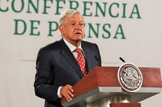 López Obrador envió sus condolencias y solidaridad a los familiares de dos soldados que perdieron la vida ayer durante una emboscada en Aguililla. (EL UNIVERSAL)