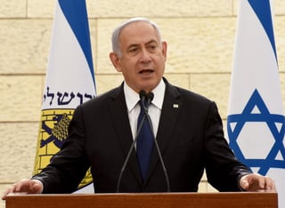 El primer ministro israelí, Benjamín Netanyahu, advirtió hoy de que la operación militar contra milicias palestinas en la Franja de Gaza, por el disparo de cohetes hacia Israel, continuará. (ARCHIVO) 