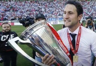 Beñat San José, técnico español de 41 años de edad, sería el nuevo entrenador del Mazatlán. (ESPECIAL)
