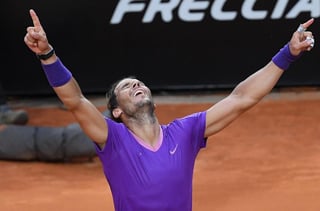 El español Rafa Nadal, que se coronó este domingo campeón del Masters 1,000 de Roma por décima vez en su carrera, aseguró que triunfar en la capital italiana 16 años después de la primera vez, en 2005, es algo 'increíble'.
