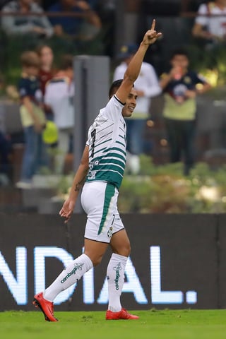 En la última semifinal que Santos jugó de visita el juego de vuelta, Jesús Isijara anotó el 2-2 ante América.