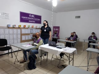 El Instituto Electoral de Coahuila realizó el segundo simulacro del Programa de Resultados Electorales Preliminares (PREP) del Proceso Electoral Local Ordinario 2021, donde se renovarán los 38 Ayuntamientos de Coahuila. (ESPECIAL) 