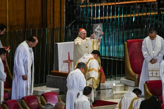 Para finalizar, informaron que el papa Francisco envió sus saludos y su bendición a México.