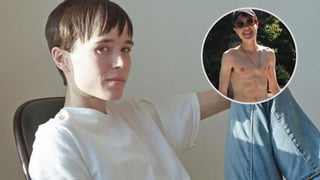 La estrella de la serie The Umbrella Academy de Netflix, Elliot Page, se dejó ver por primera vez sin playera tras someterse a una doble mastectomía después de declararse hombre transgénero. (ESPECIAL) 