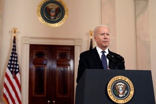El presidente estadounidense, Joe Biden, anunció este miércoles que ha ordenado a los servicios de Inteligencia de EUA que le entreguen un informe sobre el origen de la pandemia de la COVID-19 en un plazo de 90 días. (ARCHIVO) 
