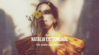 En esta imagen difundida por Sony Music México, la portada del nuevo álbum de Natalia Lafourcade, 'Un canto por México, Vol. 2'. (Sony Music México vía AP)